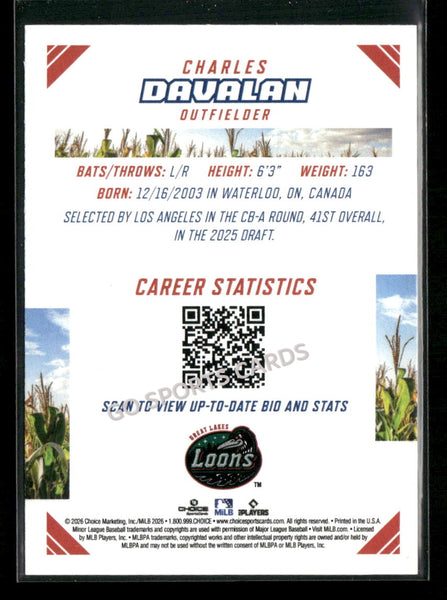 2026 Midwest League Top Prospects 2nd Charles Davalan
