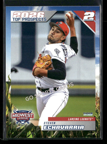 2026 Midwest League Top Prospects 2nd Steven Echavarria