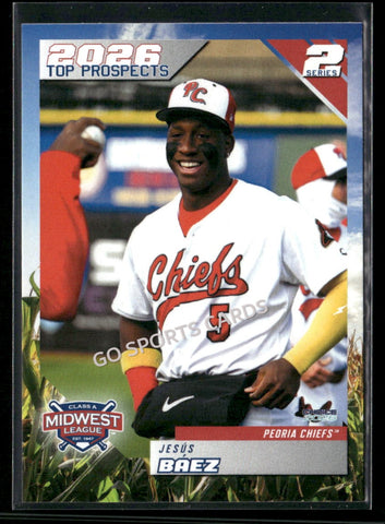 2026 Midwest League Top Prospects 2nd Jesus Baez