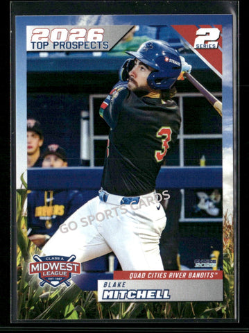 2026 Midwest League Top Prospects 2nd Blake Mitchell