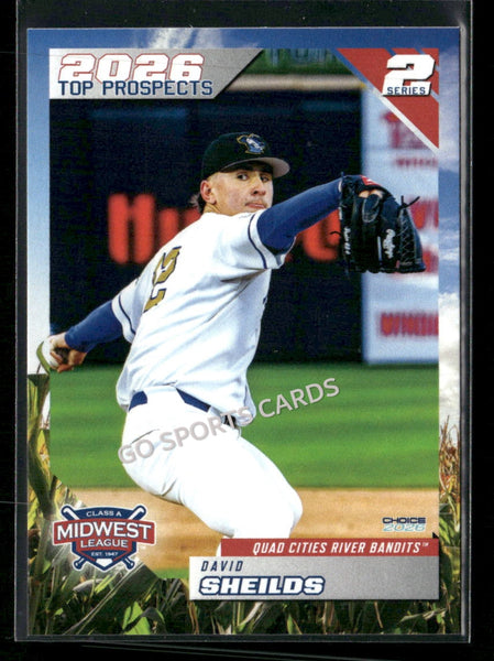 2026 Midwest League Top Prospects 2nd David Shields