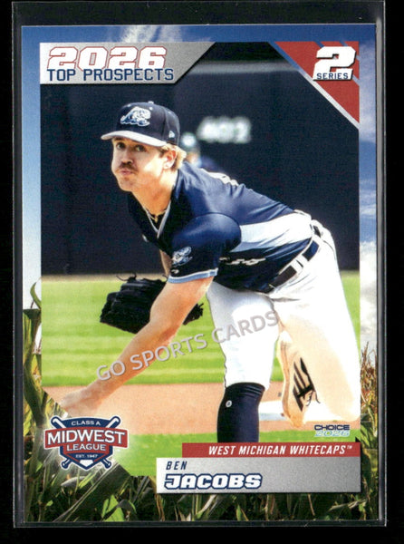 2026 Midwest League Top Prospects 2nd Ben Jacobs