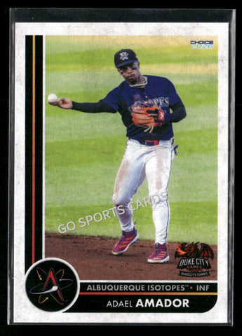 2026 Albuquerque Isotopes Adael Amador
