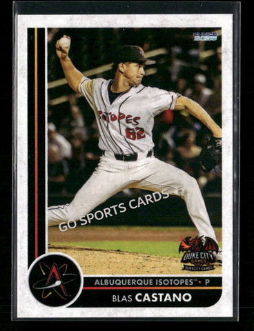 2026 Albuquerque Isotopes Blas Castano