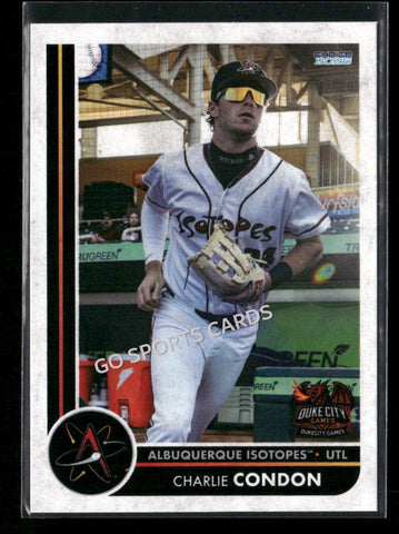2026 Albuquerque Isotopes Charlie Condon