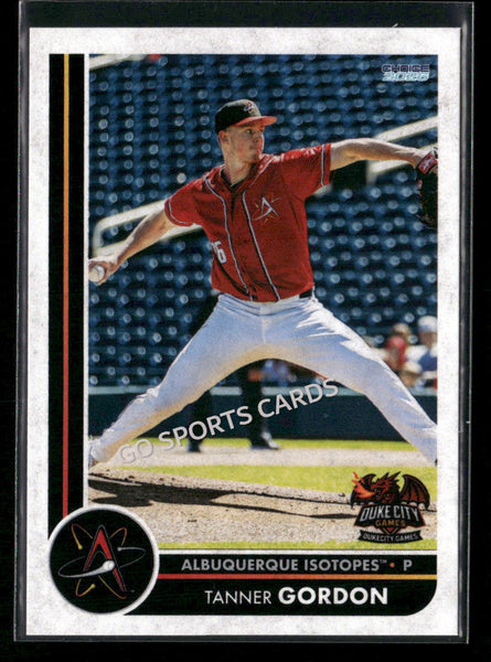 2026 Albuquerque Isotopes Tanner Gordon