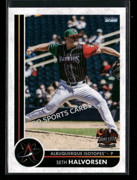 2026 Albuquerque Isotopes Seth Halvorsen