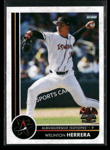 2026 Albuquerque Isotopes Welinton Herrera
