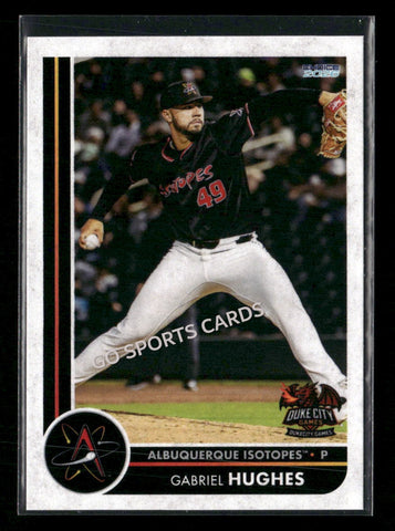 2026 Albuquerque Isotopes Gabriel Hughes