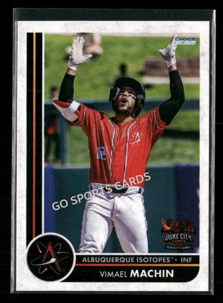 2026 Albuquerque Isotopes Vimael Machin