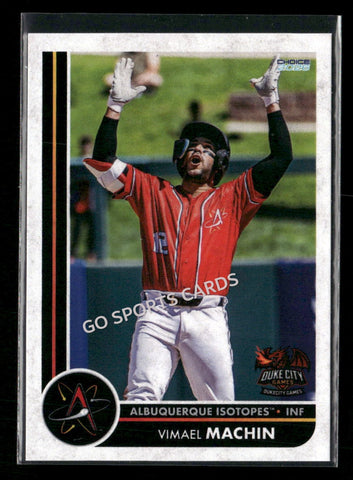 2026 Albuquerque Isotopes Vimael Machin