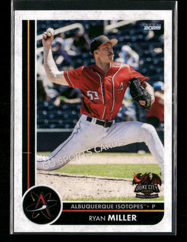 2026 Albuquerque Isotopes Ryan Miller