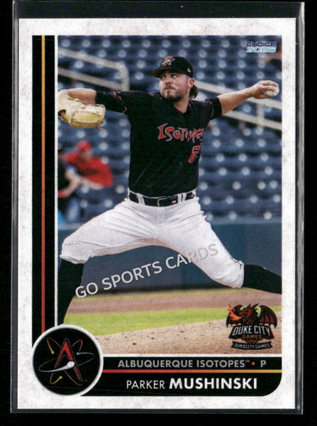 2026 Albuquerque Isotopes Parker Mushinski