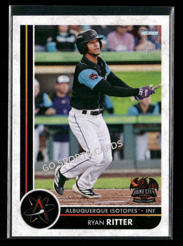 2026 Albuquerque Isotopes Ryan Ritter