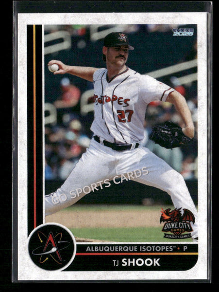 2026 Albuquerque Isotopes TJ Shook