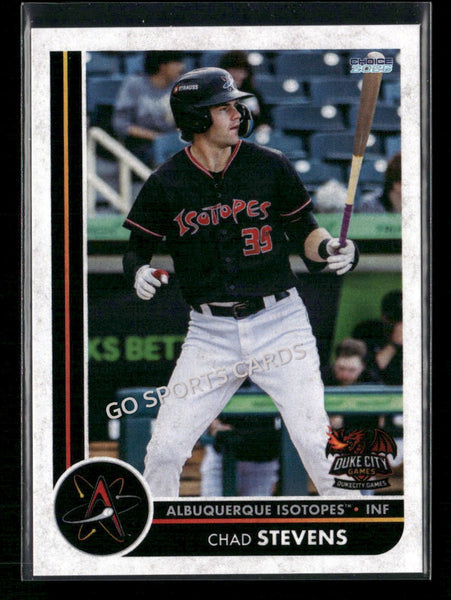 2026 Albuquerque Isotopes Chad Stevens