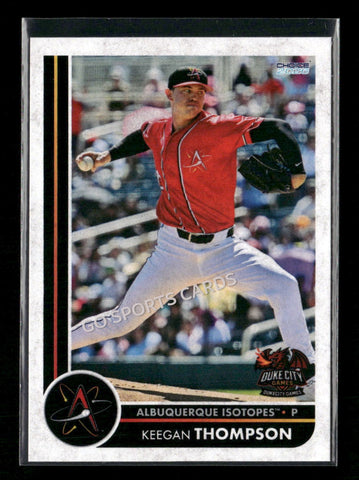 2026 Albuquerque Isotopes Keegan Thompson