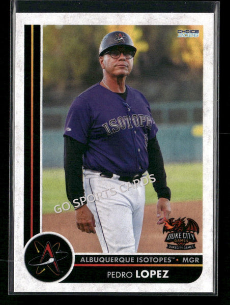 2026 Albuquerque Isotopes Pedro Lopez