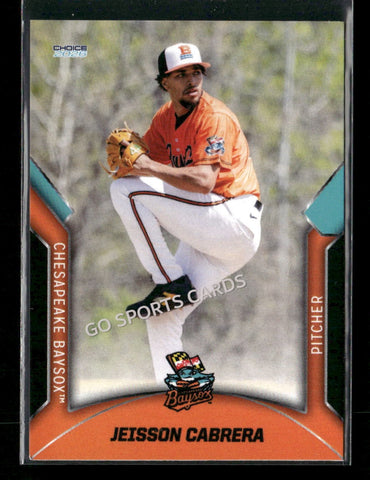 2026 Chesapeake Baysox Jeisson Cabrera