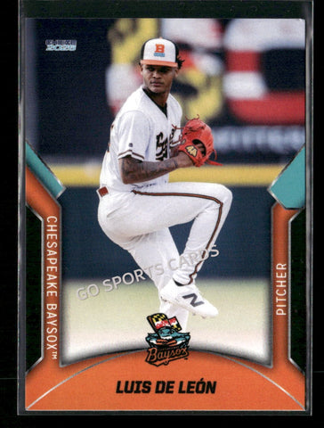 2026 Chesapeake Baysox Luis De Leon