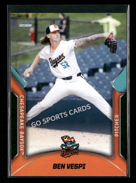 2026 Chesapeake Baysox Ben Vespi