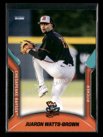 2026 Chesapeake Baysox Juaron Watts Brown