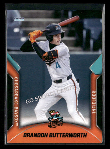 2026 Chesapeake Baysox Brandon Butterworth