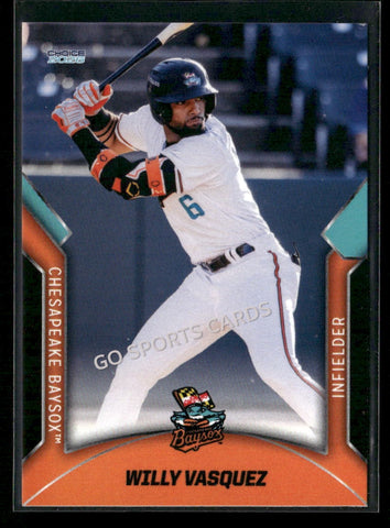 2026 Chesapeake Baysox Willy Vasquez