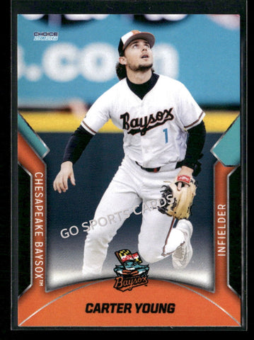 2026 Chesapeake Baysox Carter Young