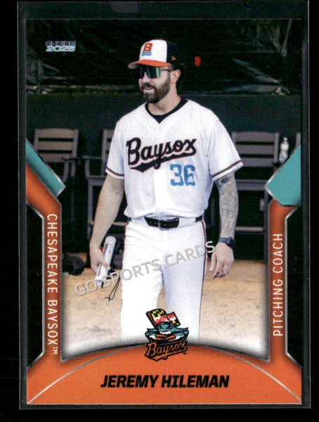 2026 Chesapeake Baysox Jeremy Hileman