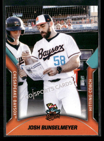 2026 Chesapeake Baysox Josh Bunselmeyer