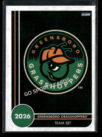 2026 Greensboro Grasshoppers Header Checklist
