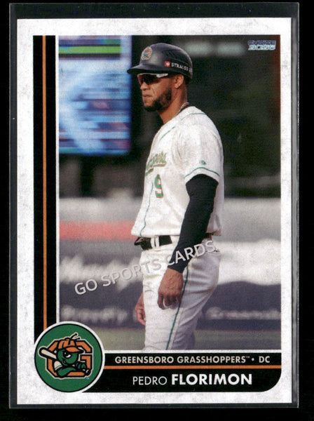 2026 Greensboro Grasshoppers Pedro Florimon