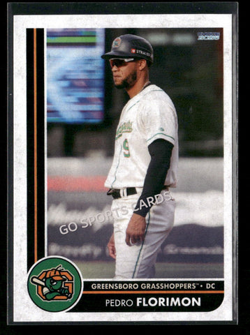 2026 Greensboro Grasshoppers Pedro Florimon