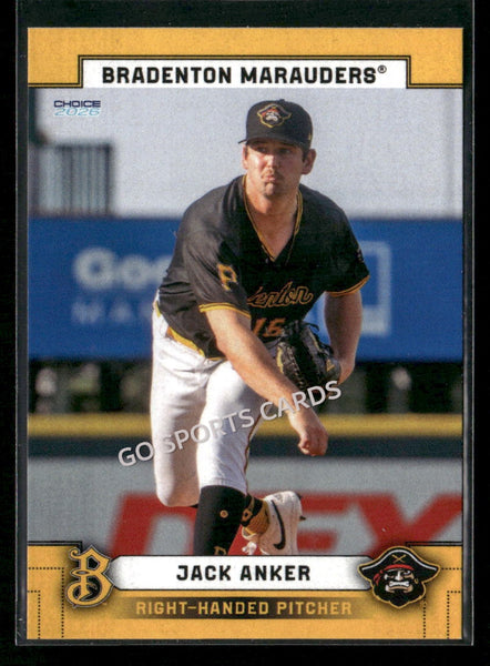 2026 Bradenton Marauders Jack Anker