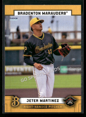 2026 Bradenton Marauders Jeter Martinez