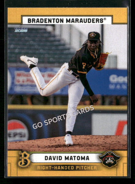 2026 Bradenton Marauders David Matoma