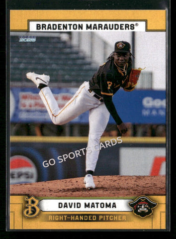 2026 Bradenton Marauders David Matoma