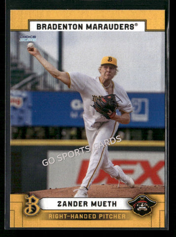 2026 Bradenton Marauders Zander Mueth