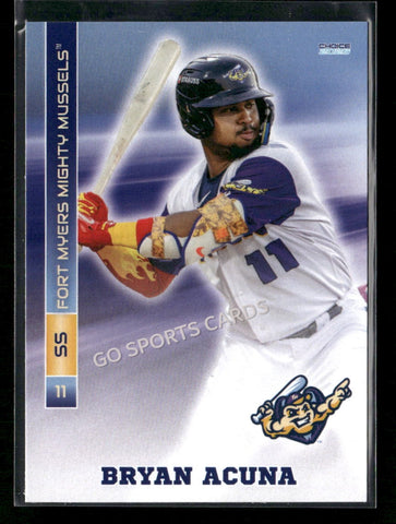2026 Fort Myers Mighty Mussels Bryan Acuna