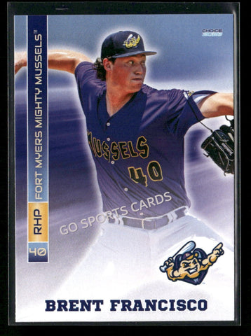 2026 Fort Myers Mighty Mussels Brent Francisco