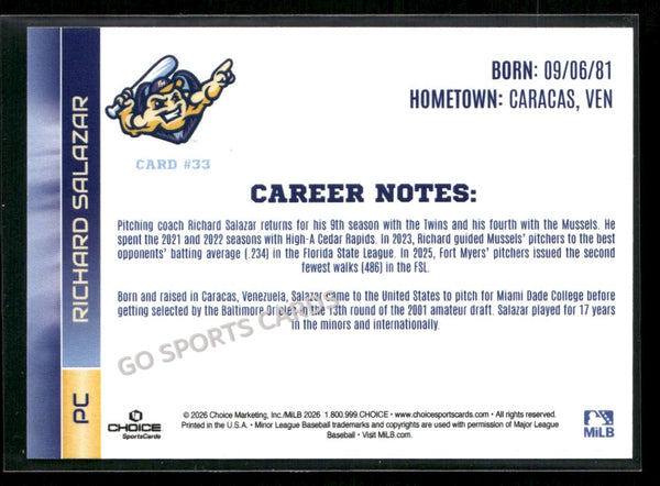 2026 Fort Myers Mighty Mussels Richard Salazar