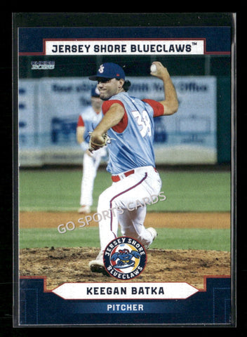 2026 Jersey Shore BlueClaws Keegan Batka