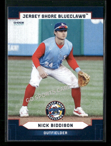 2026 Jersey Shore BlueClaws Nick Biddison