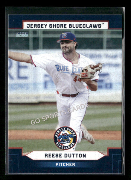 2026 Jersey Shore BlueClaws Reese Dutton
