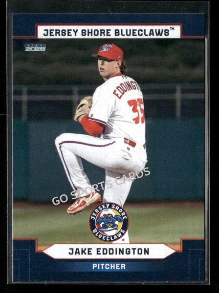 2026 Jersey Shore BlueClaws Jake Eddington