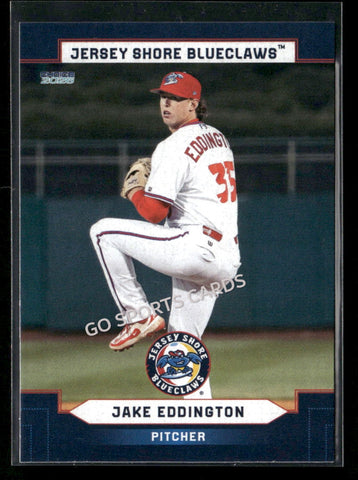 2026 Jersey Shore BlueClaws Jake Eddington