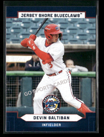 2026 Jersey Shore BlueClaws Devin Saltiban