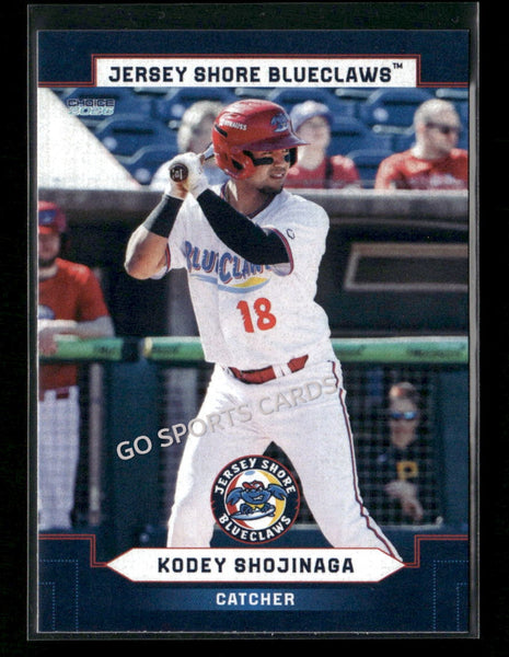 2026 Jersey Shore BlueClaws Kodey Shojinaga