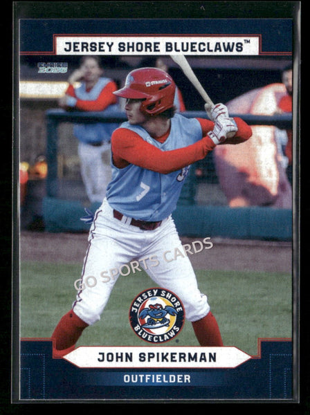 2026 Jersey Shore BlueClaws John Spikerman